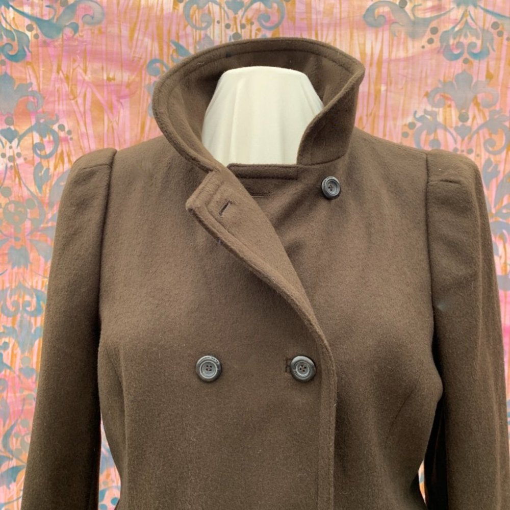 ZARA WOMAN 100% WOOL PEA COAT Will match anyone's price.